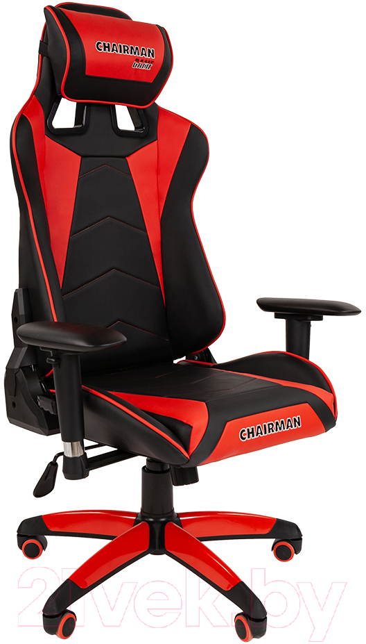 Кресло геймерское Chairman Game 44 (черный/красный)