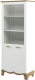 Шкаф с витриной Мебель-Неман Тиффани МН-041-11 (белый/прованс) - 