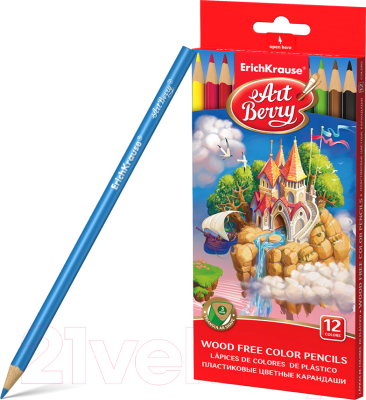 Изображение товара Набор цветных карандашей Erich Krause ArtBerry / 53353 (12цв)
