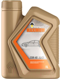 Моторное масло Роснефть Maximum 15W40 (1л)