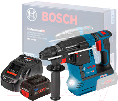 Профессиональный перфоратор Bosch GBH 18V-26 (0.615.990.M3N)