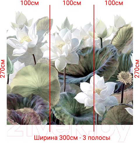 Фотообои листовые Arthata Fotooboi-33 (300x270)