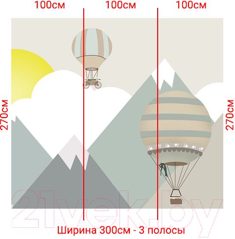 Фотообои листовые Arthata Fotooboi-3 (300x270)