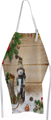 

Кухонный фартук JoyArty, Новогодний домовенок / ap_21436