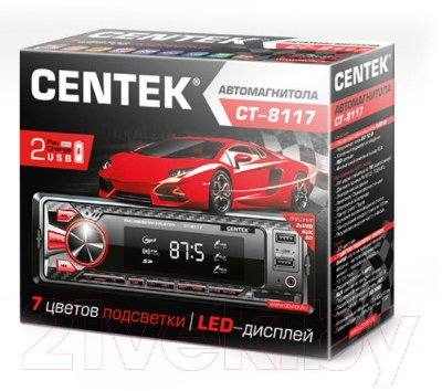 Бездисковая автомагнитола Centek CT-8117