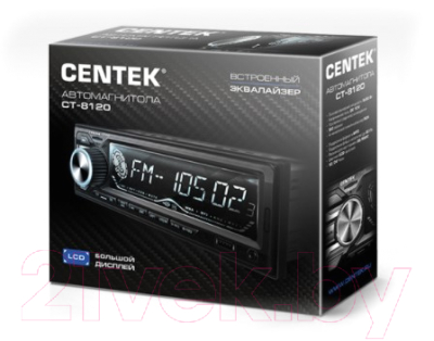 Бездисковая автомагнитола Centek CT-8120