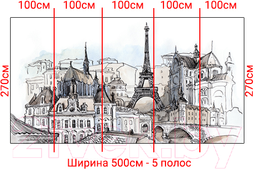 Фотообои листовые Arthata Fotooboi-1 (500x270)