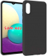 Чехол-накладка Case Matte для Galaxy A02 (черный) - 