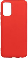 Чехол-накладка Case Matte для Galaxy A02s (красный) - 