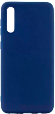 Чехол-накладка Case Matte для Galaxy A20s (синий)