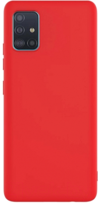 Чехол-накладка Case Matte для Galaxy A51 (красный)