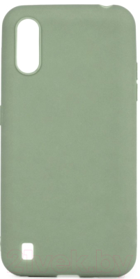 Чехол-накладка Case Matte для Galaxy M01 (салатовый)