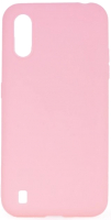 Чехол-накладка Case Matte для Galaxy M01 (светло-розовый) - 