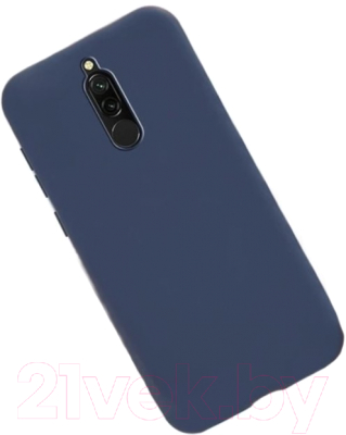 Чехол-накладка Case Matte для Redmi 8 (синий)