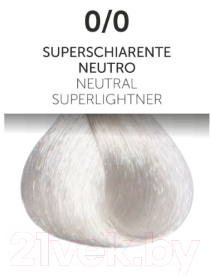Крем-краска для волос Oyster Cosmetics Perlacolor 0/0 (100мл)