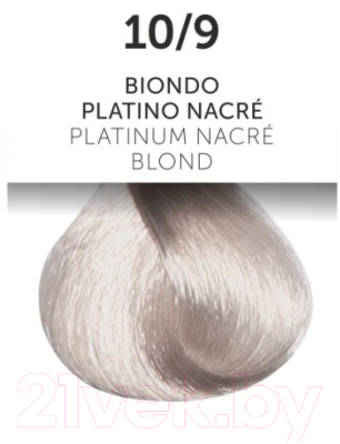 Крем-краска для волос Oyster Cosmetics Perlacolor 10/9 (100мл)