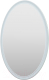 Зеркало Пекам Vesta 2 60x80 / Vesta2-60x80spcl (с подсветкой, сенсором на прикосновение, подогревом и часами) - 