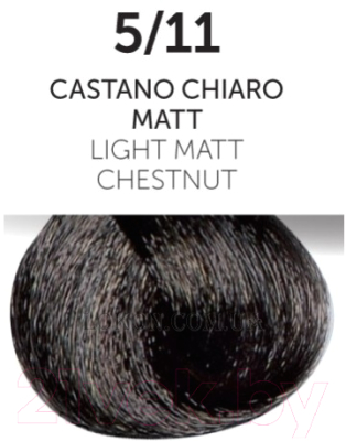 Крем-краска для волос Oyster Cosmetics Perlacolor 5/11 (100мл)