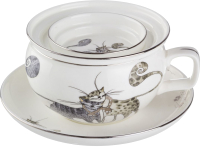 

Чашка с блюдцем Lefard, Котики / 264-552