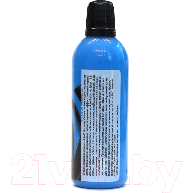 Акриловая краска KolerPark Fluid Art Жидкий акрил (80мл, голубой)