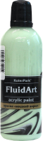 Акриловая краска KolerPark Fluid Art Жидкий акрил (80мл, яблочный) - 