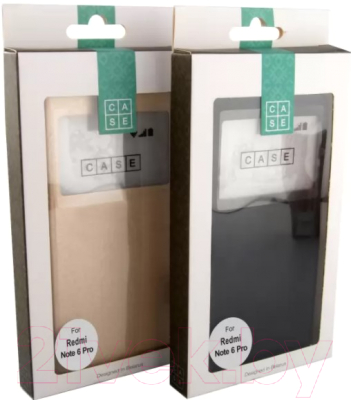 Чехол-книжка Case Hide Series для Redmi Note 6 Pro (золото)
