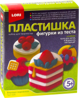 

Набор для лепки Lori, Фигурки из теста Вкусные пирожные / Тдл-026