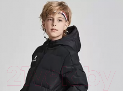 Куртка детская Kelme Padding Jacket Kid / 3883406-000 (р.110, черный)