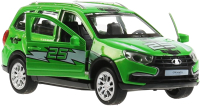 Автомобиль игрушечный Технопарк Lada Granta Cross 2019 Спорт / GRANTACRS-12SRT-GN (зеленый) - 