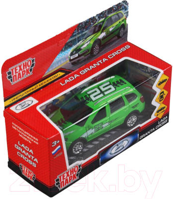 Автомобиль игрушечный Технопарк Lada Granta Cross 2019 Спорт / GRANTACRS-12SRT-GN (зеленый)