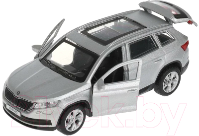 Автомобиль игрушечный Технопарк Skoda Kodiaq / KODIAQ-12FIL-SR (серый)