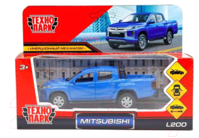 Автомобиль игрушечный Технопарк Mitsubishi L200 / L200-12-BU (синий)