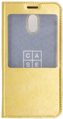 Чехол-книжка Case Hide Series для Meizu M6 (золото)