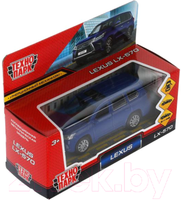 Автомобиль игрушечный Технопарк Lexus LX570 / LX570-12FIL-BU (синий)