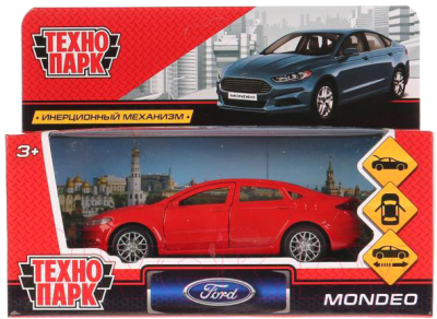 Автомобиль игрушечный Технопарк Ford Mondeo / MONDEO-RD (красный)