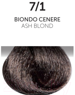 Крем-краска для волос Oyster Cosmetics Perlacolor 7/1 (100мл)