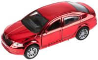 Автомобиль игрушечный Технопарк Skoda Octavia Хром / OCTAVIA-RD-CH (красный) - 