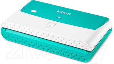 Вакуумный упаковщик Kitfort KT-1512-3 (белый/бирюзовый)