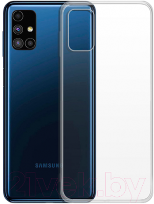 Чехол-накладка Case Better One для Galaxy M51 (прозрачный)