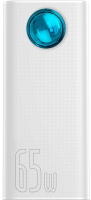 Портативное зарядное устройство Baseus 30000mAh / PPLG-A02 (белый) - 