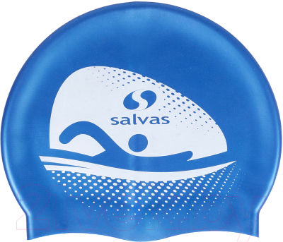 Шапочка для плавания Salvas Cap / FA065/B (синий)