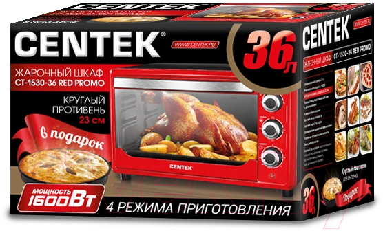 Ростер Centek CT-1530-36 Promo (красный)
