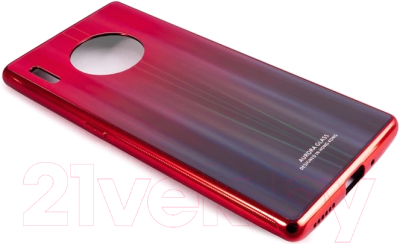Чехол-накладка Case Aurora для Huawei Mate 30 Pro (красный/синий)