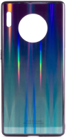 Чехол-накладка Case Aurora для Huawei Mate 30 Pro (синий/черный) - 