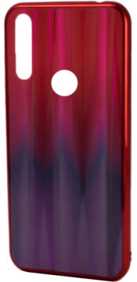 Чехол-накладка Case Aurora для Huawei P30 Lite (красный/синий)