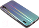 Чехол-накладка Case Aurora для Xiaomi Mi A3 Lite/Mi CC9/Mi 9 Lite (синий/черный) - 