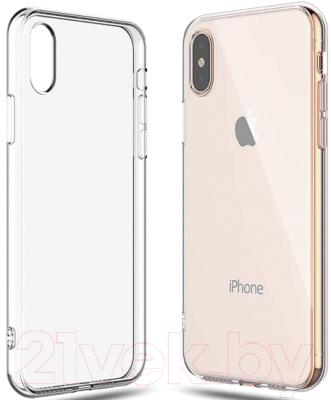 Чехол-накладка Case Better One для iPhone XS Max (прозрачный)