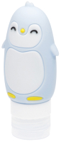 Флакон для косметики Dewal Beauty Пингвин DFZ-11 (голубой) - 