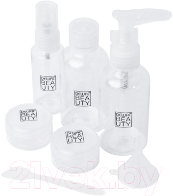 Набор флаконов для косметики Dewal Beauty DBTS5D