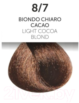 Крем-краска для волос Oyster Cosmetics Perlacolor 8/7 (100мл)